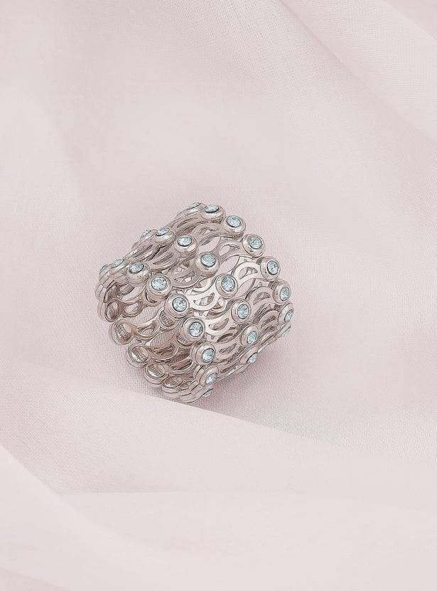 GIVA Sterling Silver Supple Convertible Bracelet
