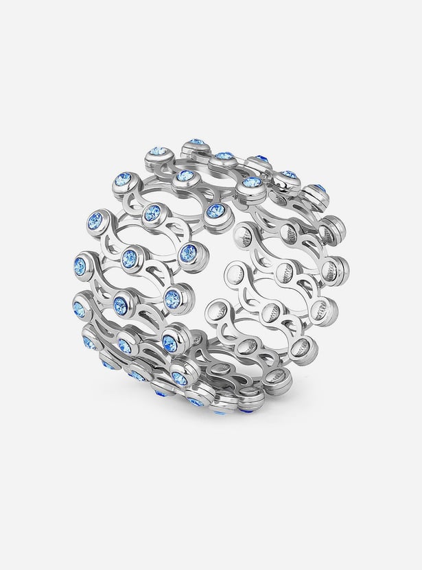 GIVA Sterling Silver Supple Convertible Bracelet