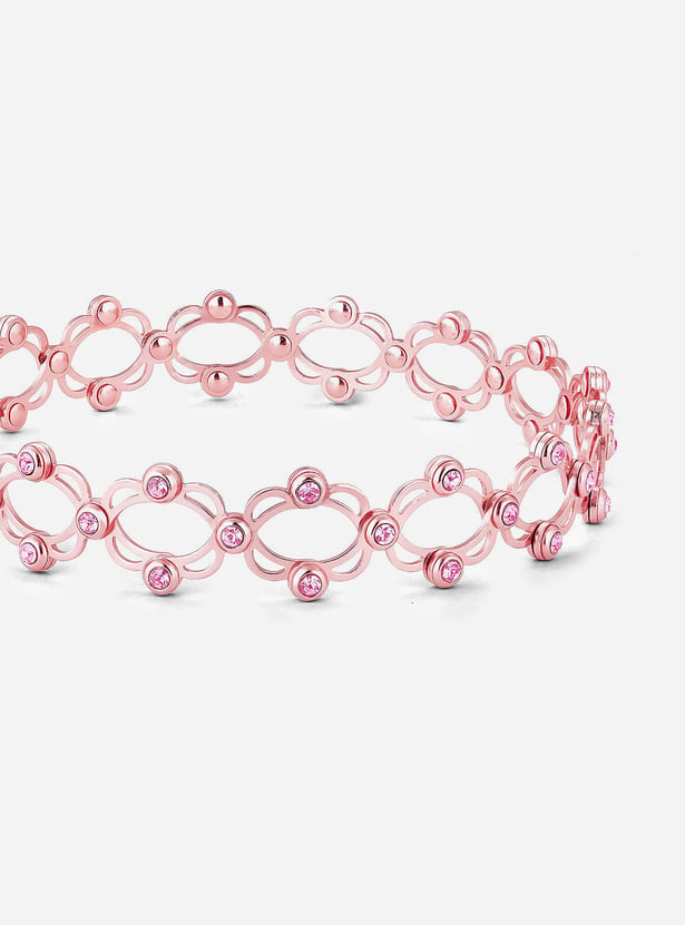 GIVA Sterling Silver Supple Convertible Bracelet