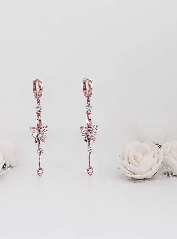 GIVA Sterling Silver Charming Butterfly Earrings