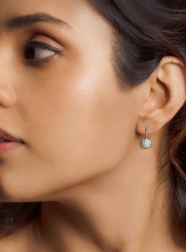 GIVA Sterling Silver Zircon Sparkle Drop Earrings
