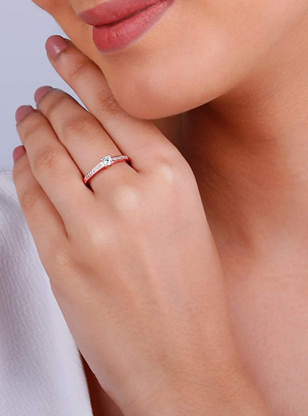 GIVA Sterling Silver Finger Ring