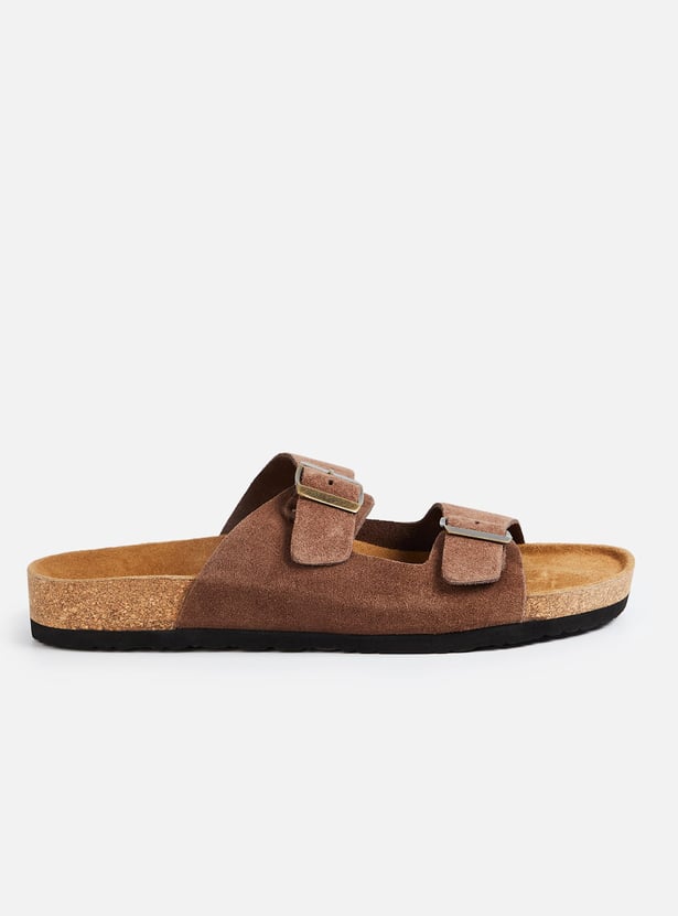 CODE Solid Buckle Sandals