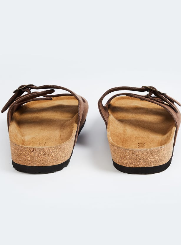 CODE Solid Buckle Sandals