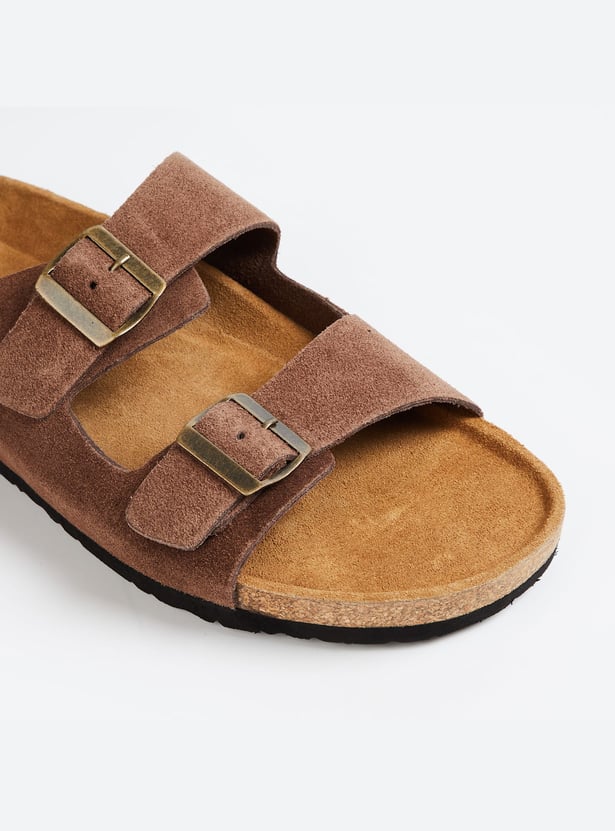 CODE Solid Buckle Sandals