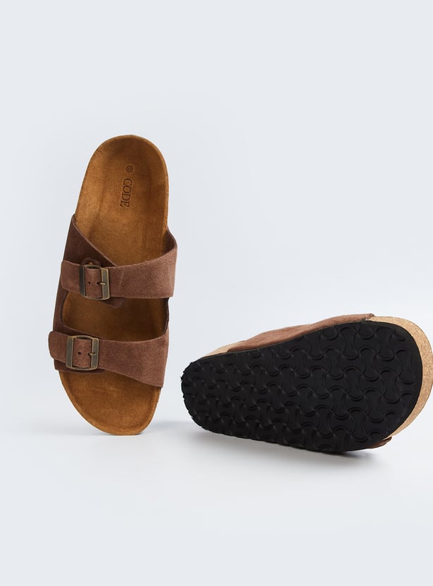 CODE Solid Buckle Sandals