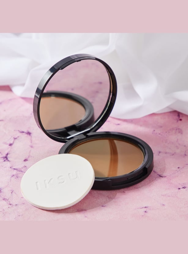 IKSU Flawless Match Compact Powder - Almond Light - 9g