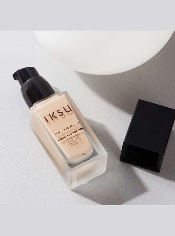 IKSU Flawless Match Liquid Foundation - Butter - 30g