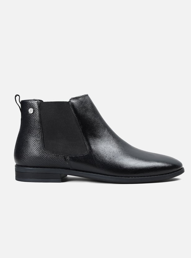 LEE COOPER Leather Chelsea Boots