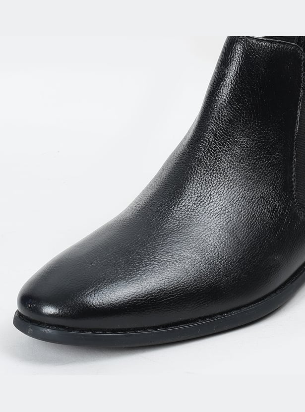 LEE COOPER Leather Chelsea Boots