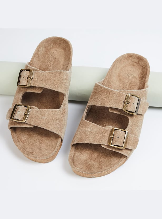 GINGER Women Buckle Detail Sandals