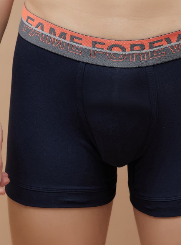 FAME FOREVER Solid Trunks - Pack of 2