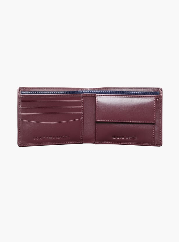 TOMMY HILFIGER Monogram Print Bi-Fold Wallet