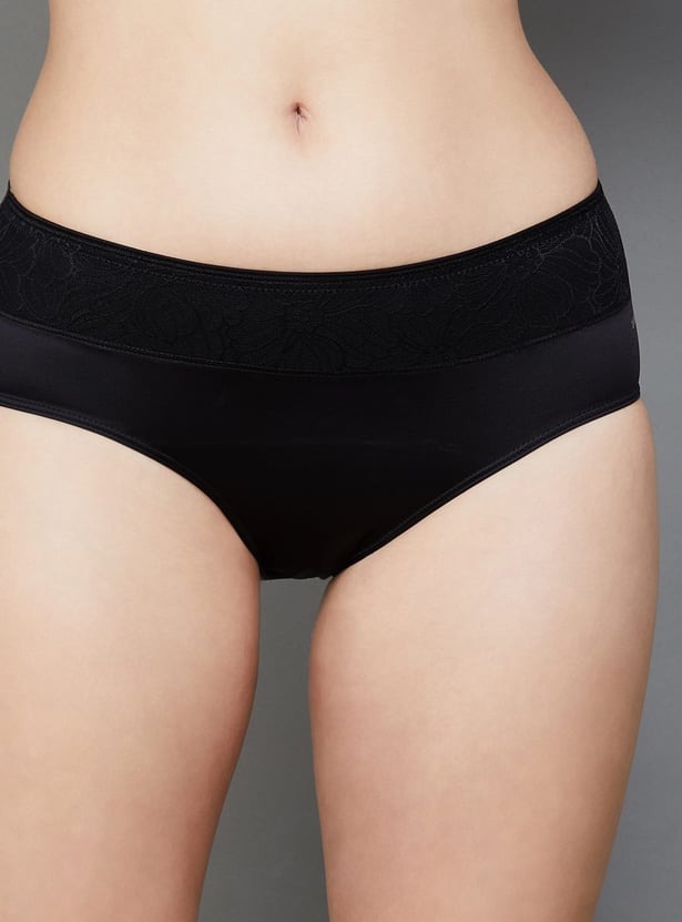 AMANTE Lace Hipster Panties