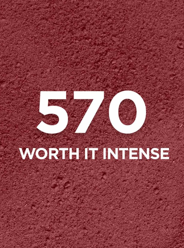 L'OREAL PARIS Color Riche Intense Volume Matte Lipstick - 570 Worth It Intense - 2gm