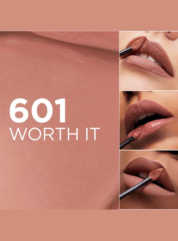 L'OREAL PARIS Infallible Matte Resistance Liquid Lipstick - 601 Worth It - 5 gm