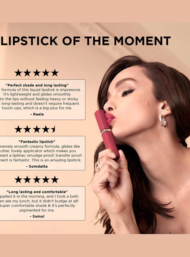 L'OREAL PARIS Infallible Matte Resistance Liquid Lipstick - 601 Worth It - 5 gm