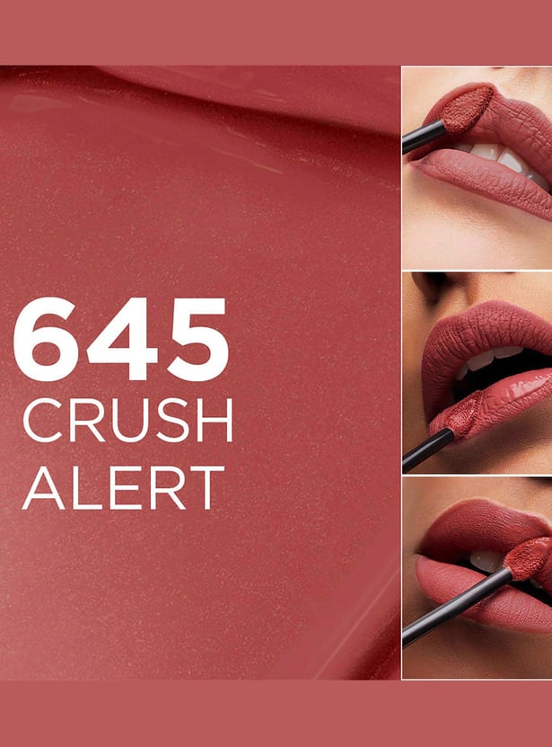 L'OREAL PARIS Infallible Matte Resistance Liquid Lipstick- 645 Crush Alert - 5gm