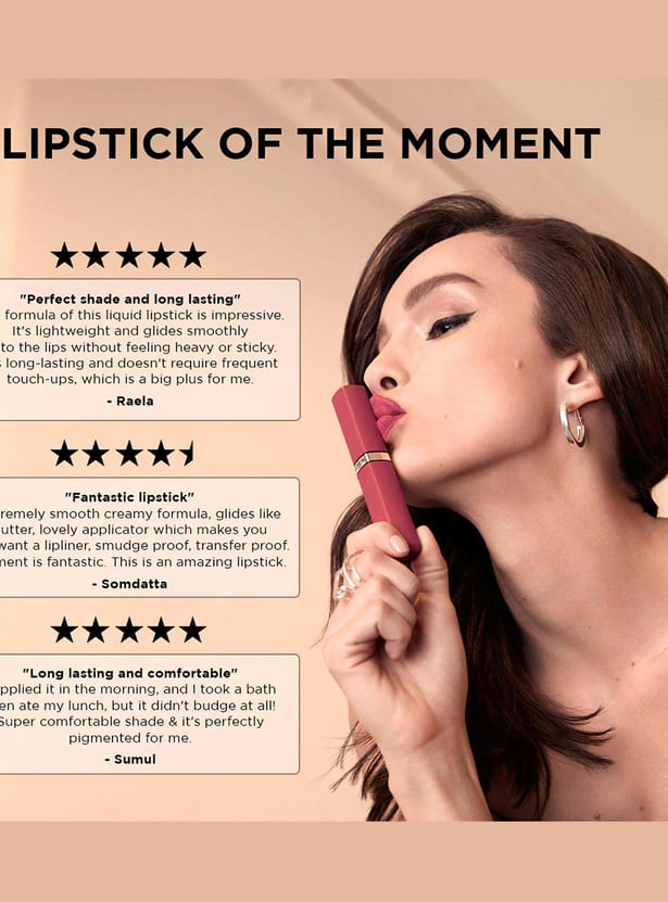 L'OREAL PARIS Infallible Matte Resistance Liquid Lipstick- 645 Crush Alert - 5gm