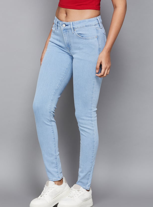 LEVI'S Washed Skinny Fit Jeans