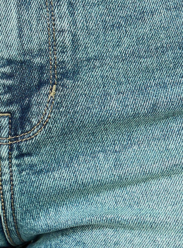 XPOSE High-Rise Denim Shorts