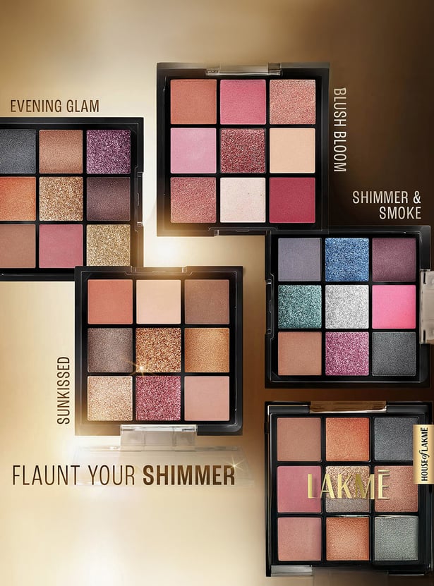 LAKME Ultimate Glam Eyeshadow - Evening Glam - 11.7g