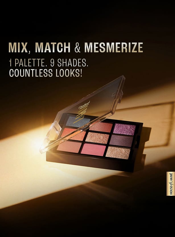 LAKME Ultimate Glam Eyeshadow - Evening Glam - 11.7g