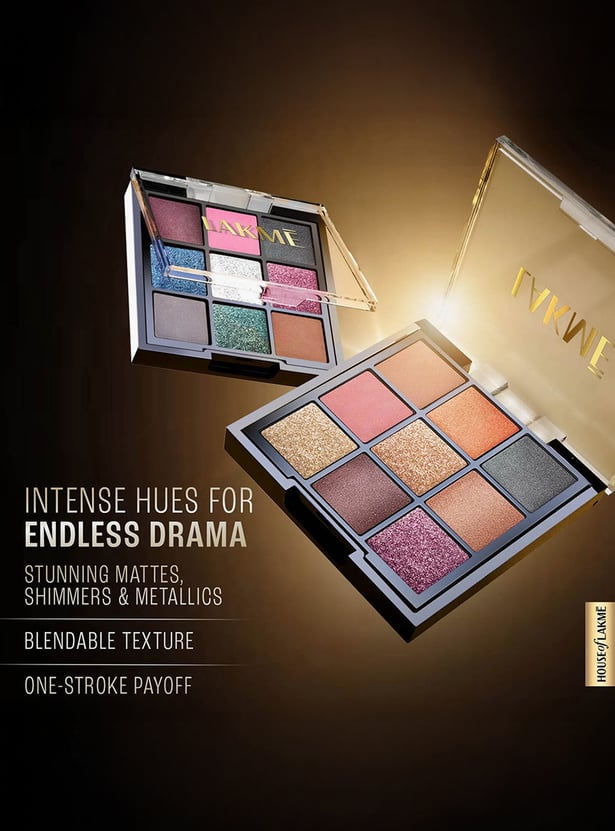 LAKME Ultimate Glam Eyeshadow - Evening Glam - 11.7g