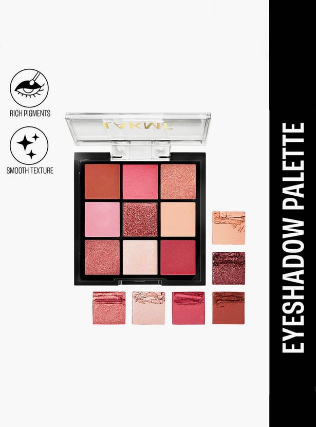 LAKME Ultimate Glam Eyeshadow - Blush Bloom - 11.7g