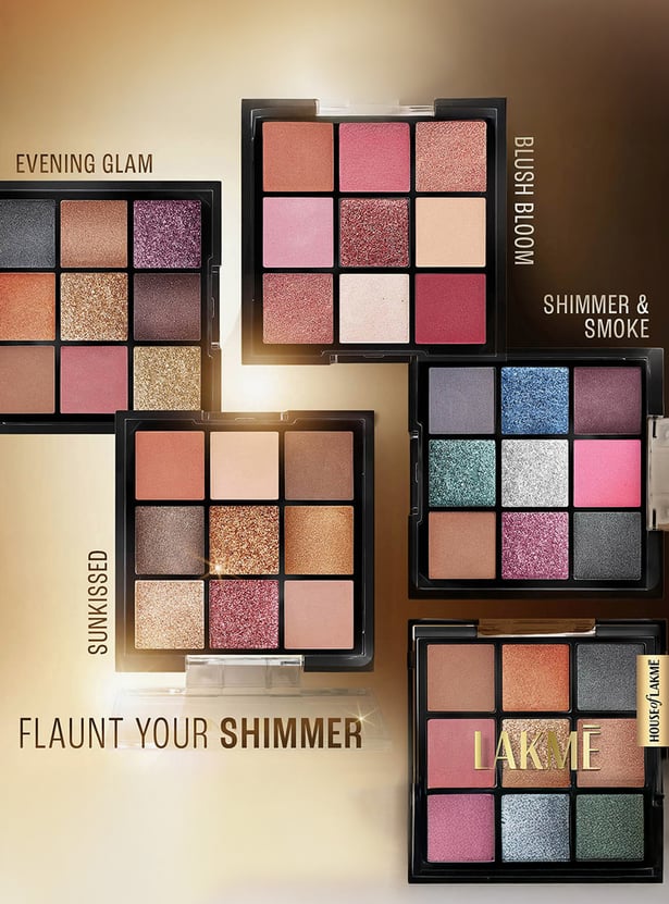 LAKME Ultimate Glam Eyeshadow - Blush Bloom - 11.7g
