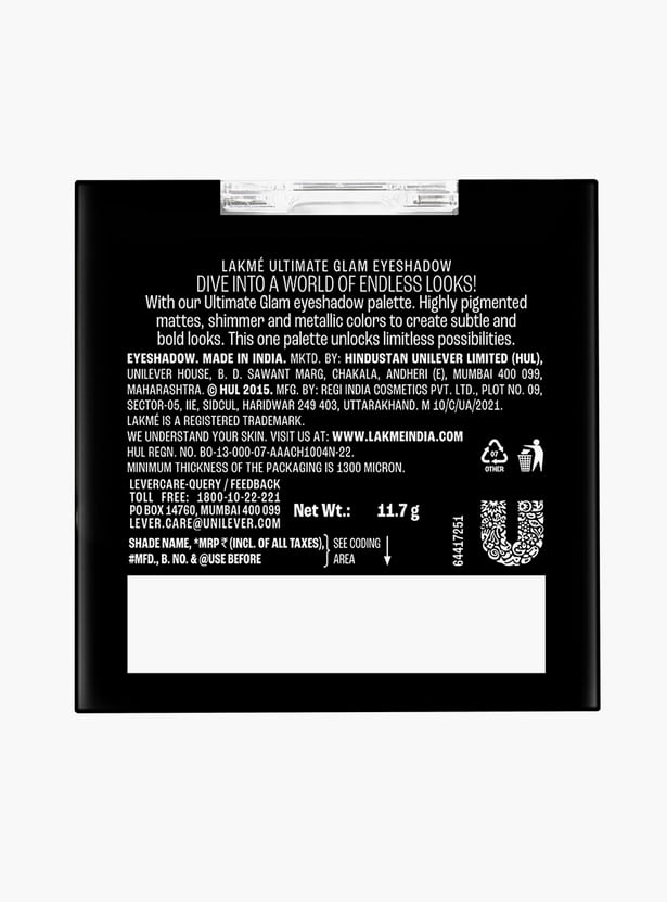 LAKME Ultimate Glam Eyeshadow - Blush Bloom - 11.7g