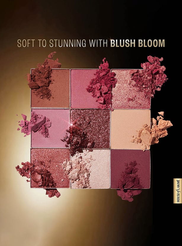 LAKME Ultimate Glam Eyeshadow - Blush Bloom - 11.7g