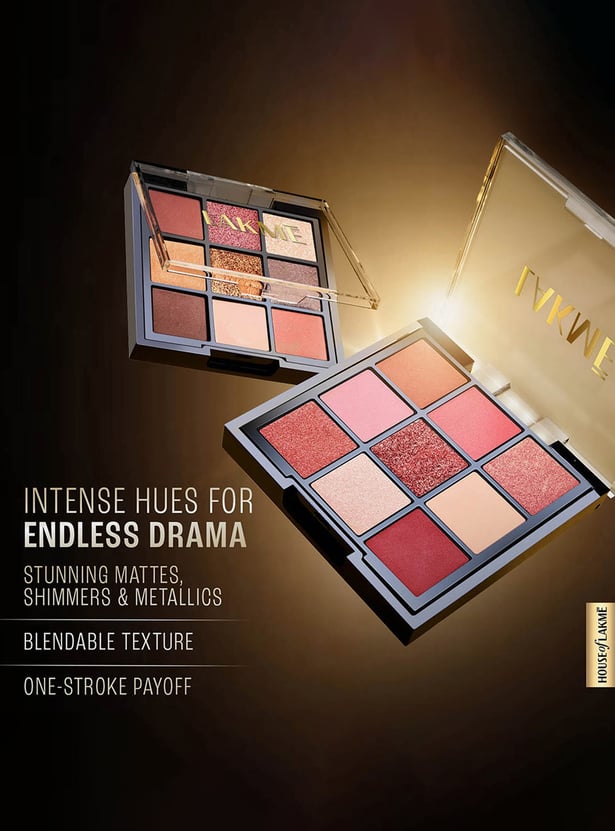 LAKME Ultimate Glam Eyeshadow - Blush Bloom - 11.7g