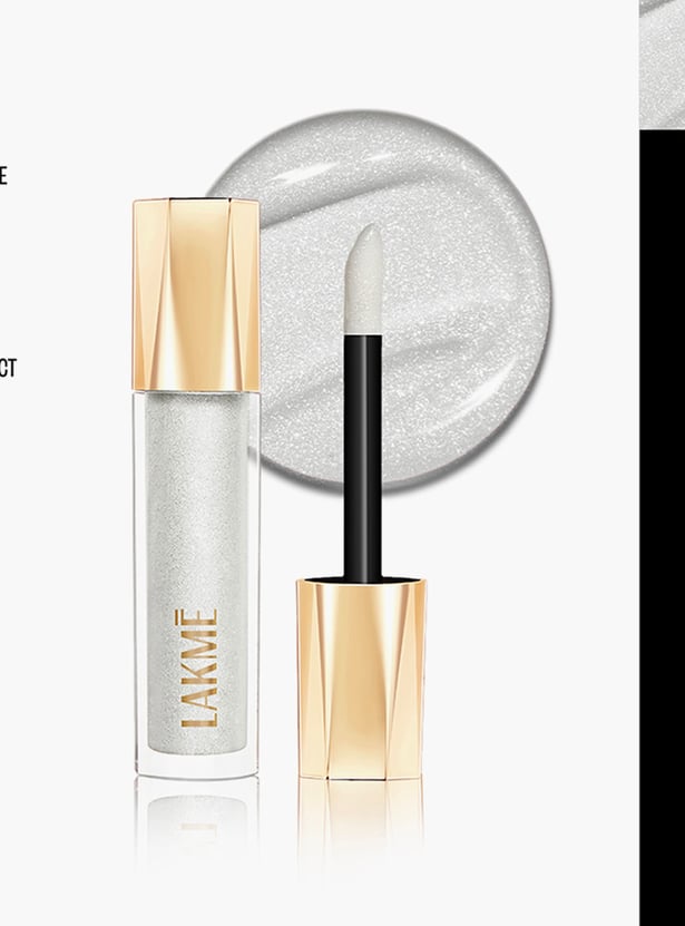 LAKME Glitterati Lip Glaze - 301 Crystal Crush - 5ml