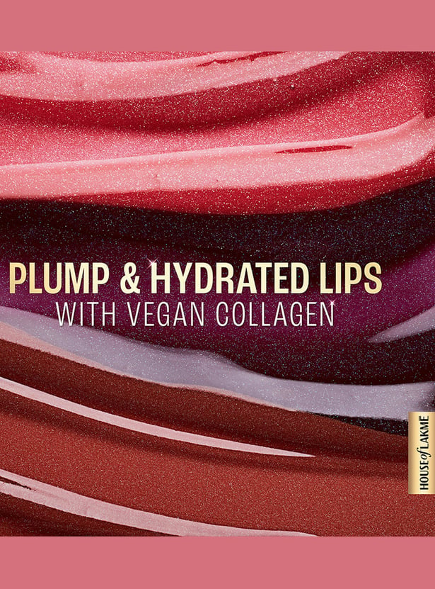 LAKME Glitterati Lip Glaze - 301 Crystal Crush - 5ml