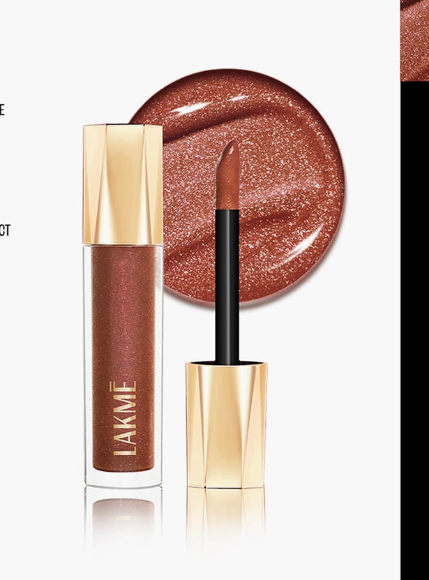 LAKME Glitterati Lip Glaze - 304 Espresso Martini - 5ml