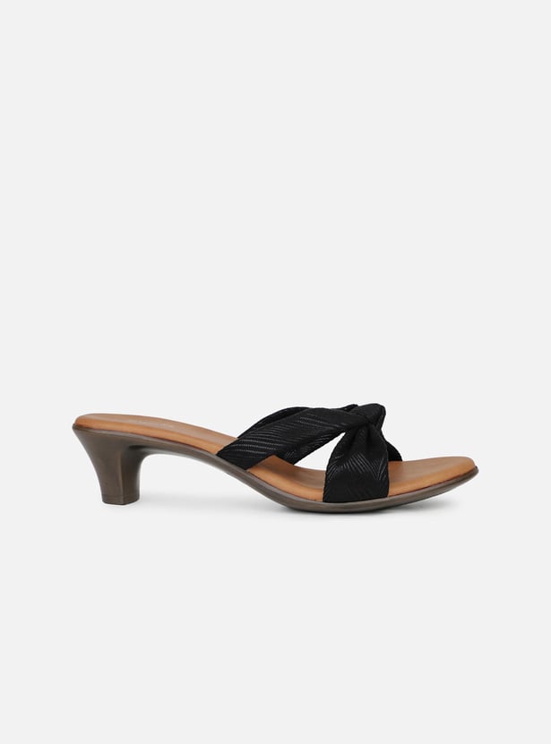 INC.5 Metallic Print Block Heels