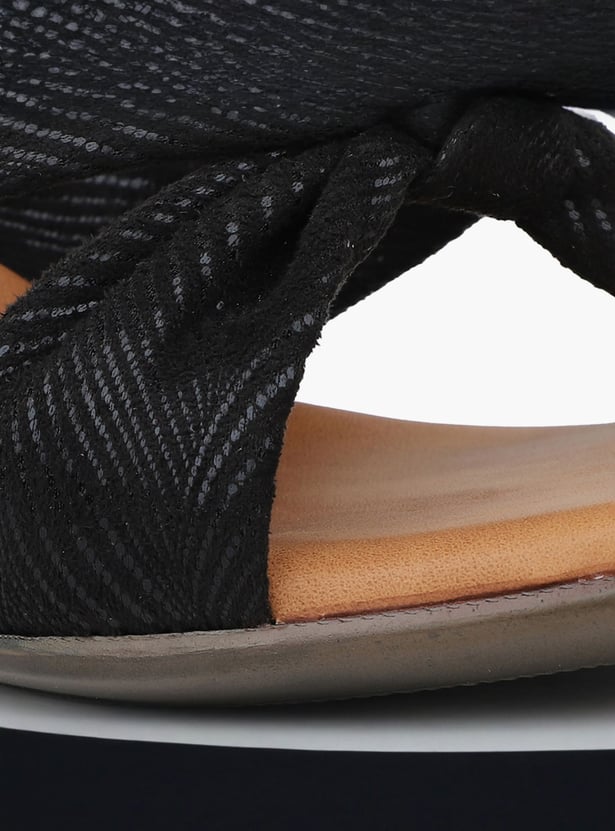 INC.5 Metallic Print Block Heels
