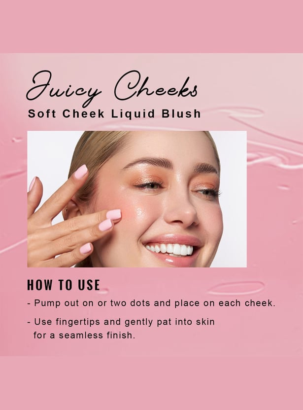 DAILY LIFE FOREVER52 Juicy Cheeks Soft Cheek Tint Liquid Blush - Sugar Plum 001 - 10ml