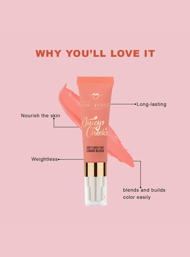 DAILY LIFE FOREVER52 Juicy Cheeks Soft Cheek Tint Liquid Blush - Milky Wave 003 - 10ml