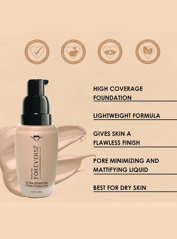 DAILY LIFE FOREVER52 Ultra Definition Liquid Foundation - Sundae FLF007 - 30ml