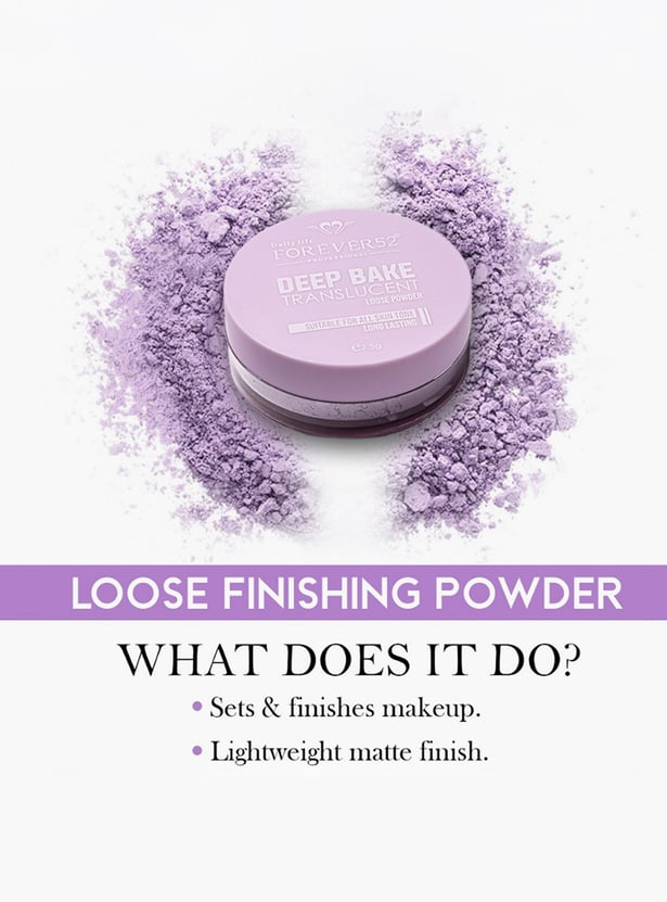 DAILY LIFE FOREVER52 Translucent Matte Loose Powder - Purple Viola 008 - 7.5g