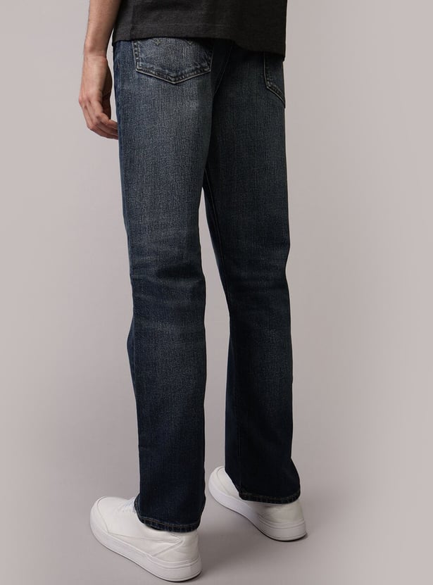 AMERICAN EAGLE Washed EasyFlex Original Bootcut Jeans