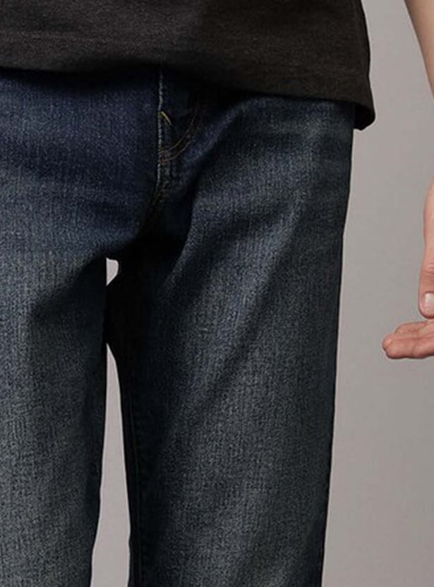 AMERICAN EAGLE Washed EasyFlex Original Bootcut Jeans