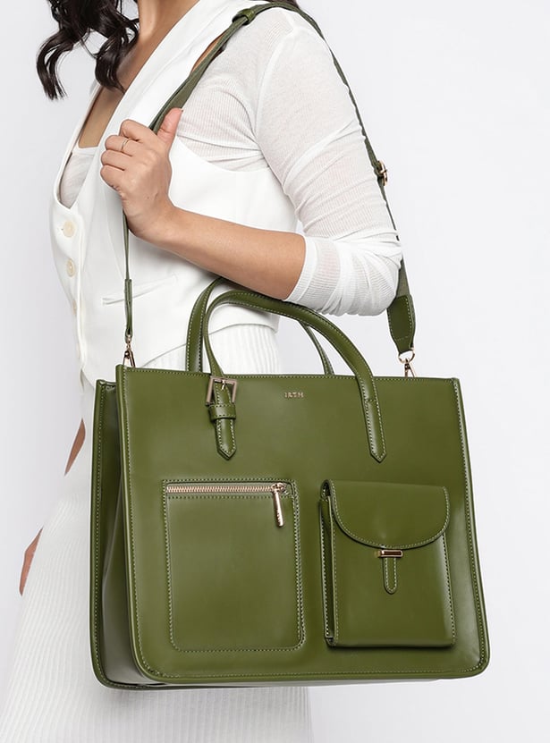 IRTH Solid Laptop Bag