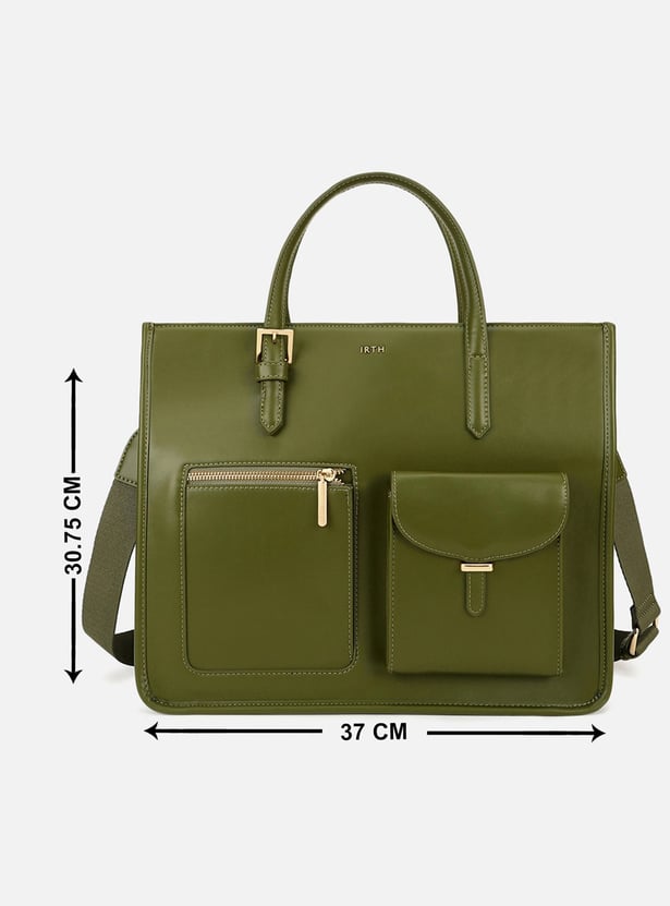IRTH Solid Laptop Bag