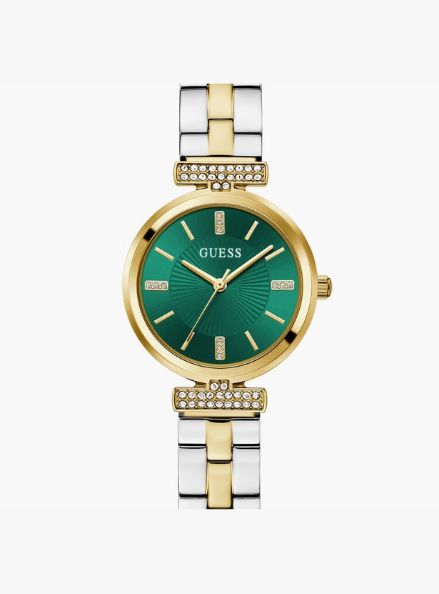 GUESS Bejeweled Analog Watch with Bracelet Strap - GW0762L6