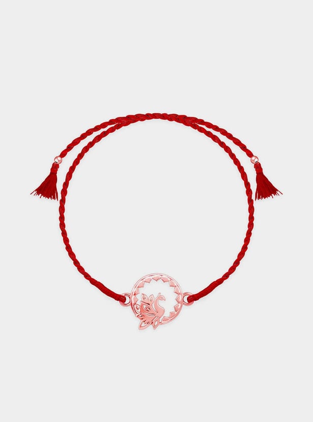 GIVA Sterling Silver Swan Rakhi Gift Set