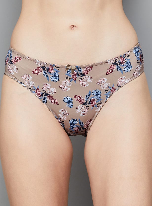 AMANTE Floral Print Hipster Panties