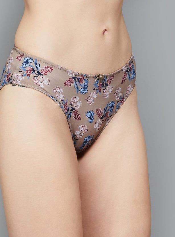 AMANTE Floral Print Hipster Panties